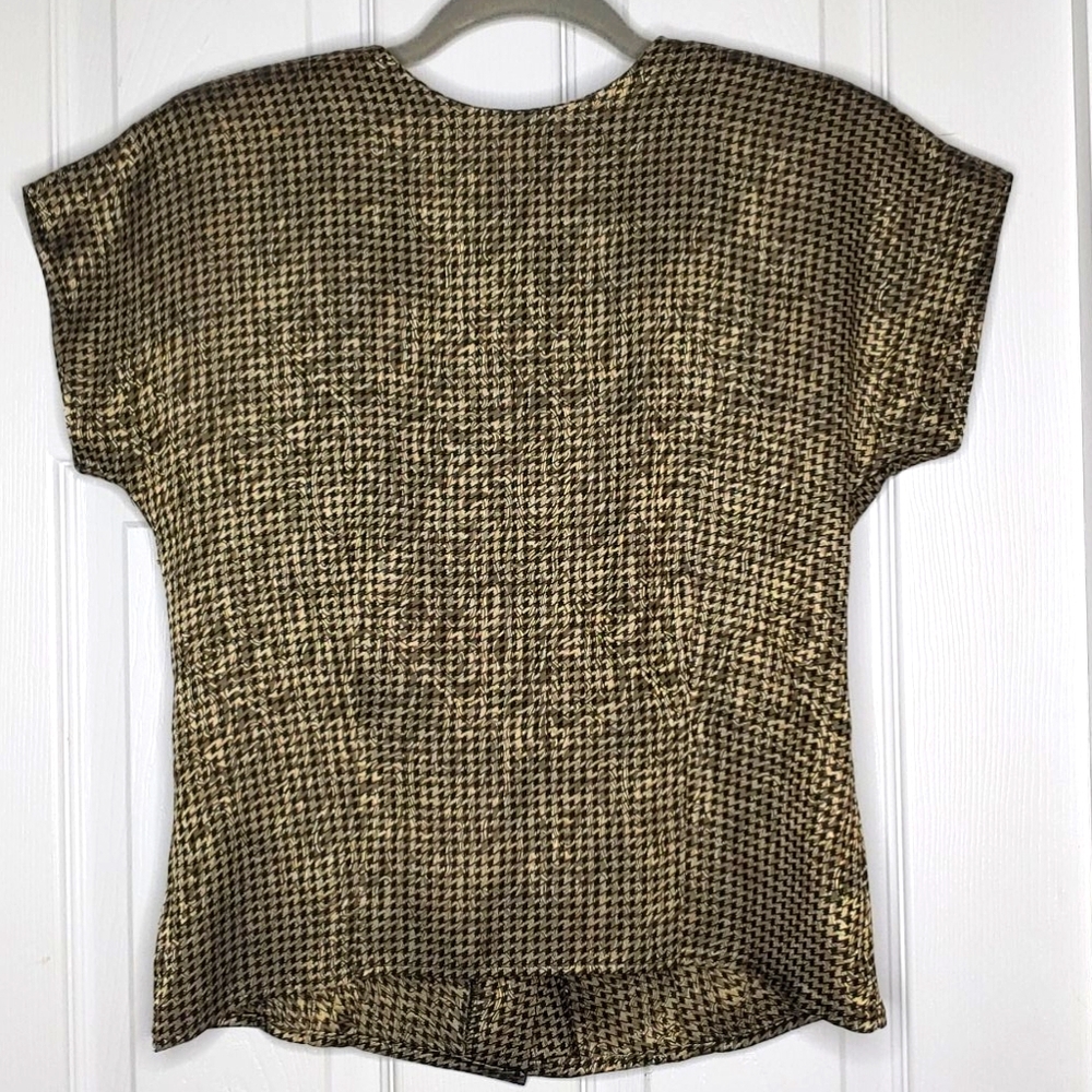 Vintage Houndstooth Top